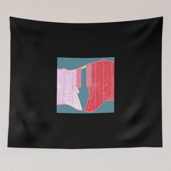 Item preview, Dancing Marbled Paper Kimonos 1 Throw Pillow designed and sold by kimmesajgreh.
