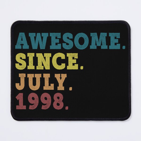 Item preview, Awesome Since July 1998 Retro Vintage 24th Birthday Gift designed and sold by designbychow.