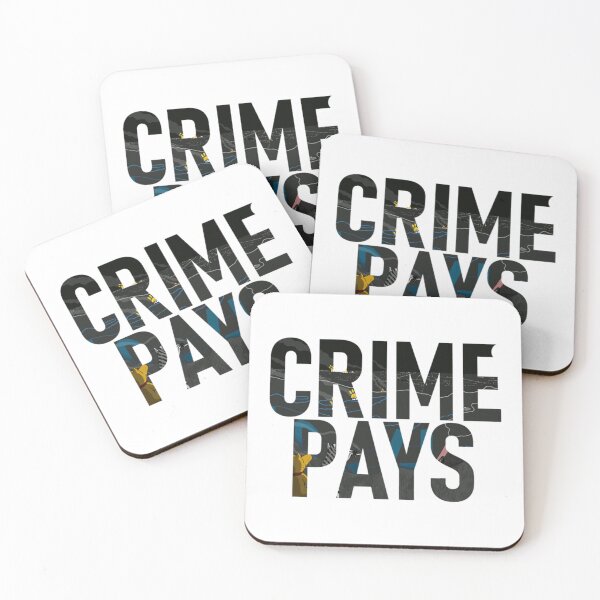 Item preview, Crime Pays   designed and sold by EvansBethanyArt.