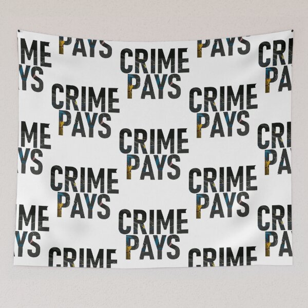 Item preview, Crime Pays   designed and sold by EvansBethanyArt.