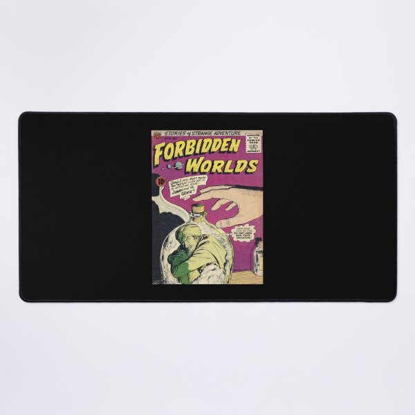 Artikelvorschau, Verbotener Welten-Vintager goldener Zeitalter-Horror-Comic-Buch-Aufkleber entworfen und verkauft von donnielnah.