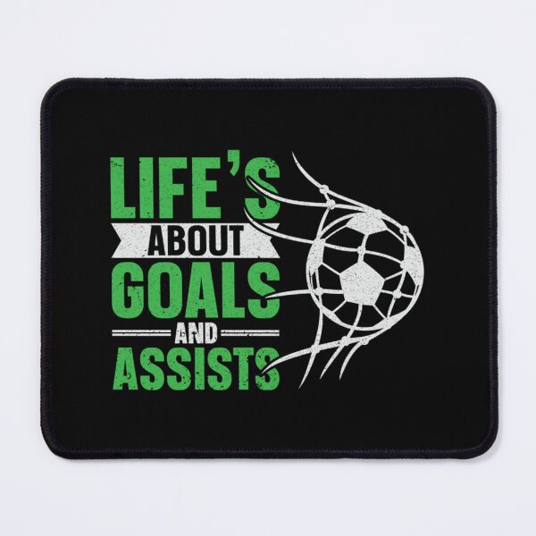 Item preview, Life's About Goals And Assists Soccer Classic T-Shirt designed and sold by kerritoniap2g.