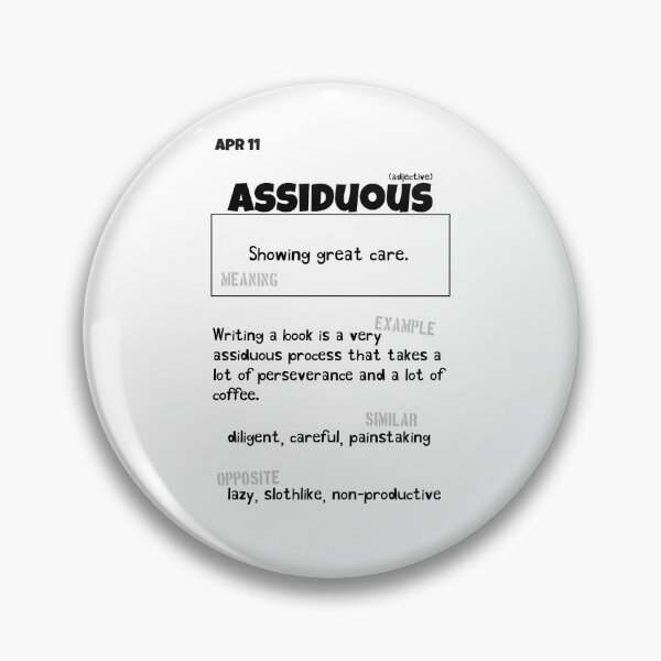 Item preview, Aoril 11 Assiduous designed and sold by Square Root of Squid.
