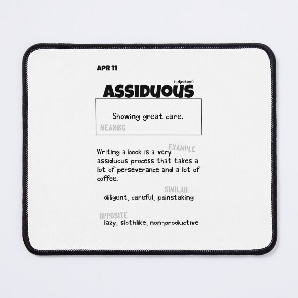Item preview, Aoril 11 Assiduous designed and sold by Square Root of Squid.
