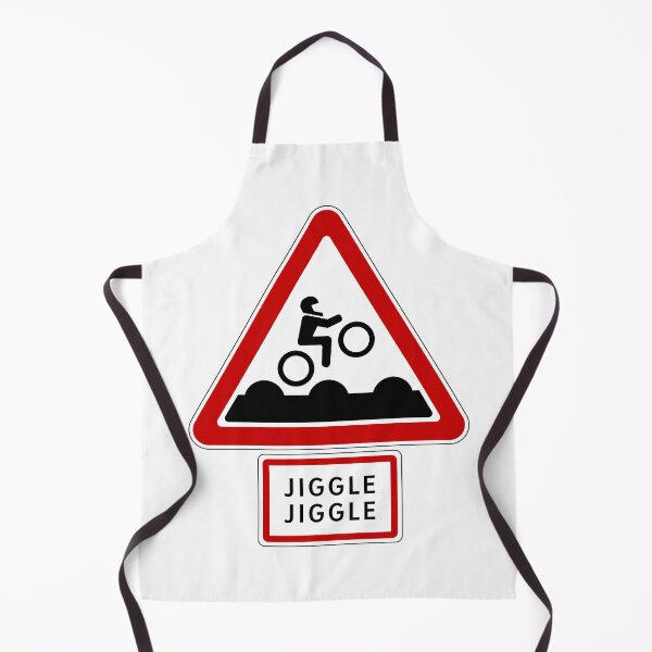 Item preview, Bumpy Road Sign - Jiggle Jiggle designed and sold by Clusterfudge.