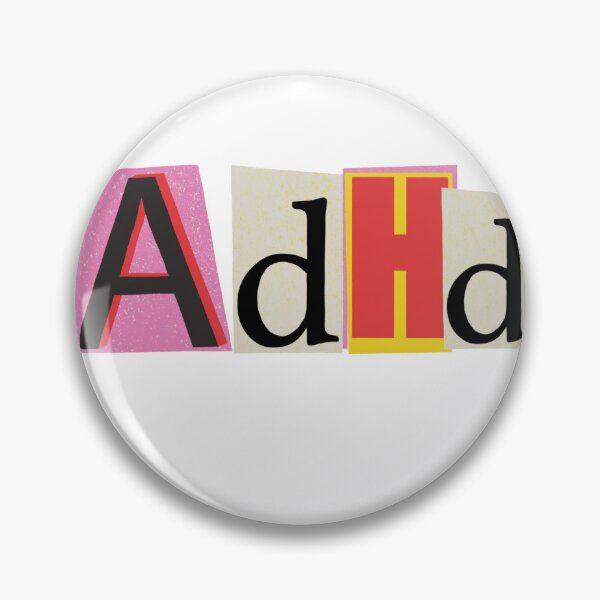 Item preview, Funky letters ADHD designed and sold by Beautyqueens Beautys.
