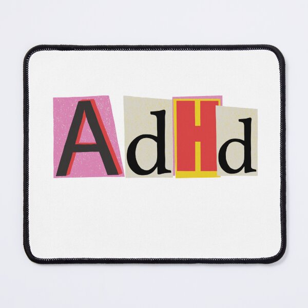 Item preview, Funky letters ADHD designed and sold by Beautyqueens Beautys.