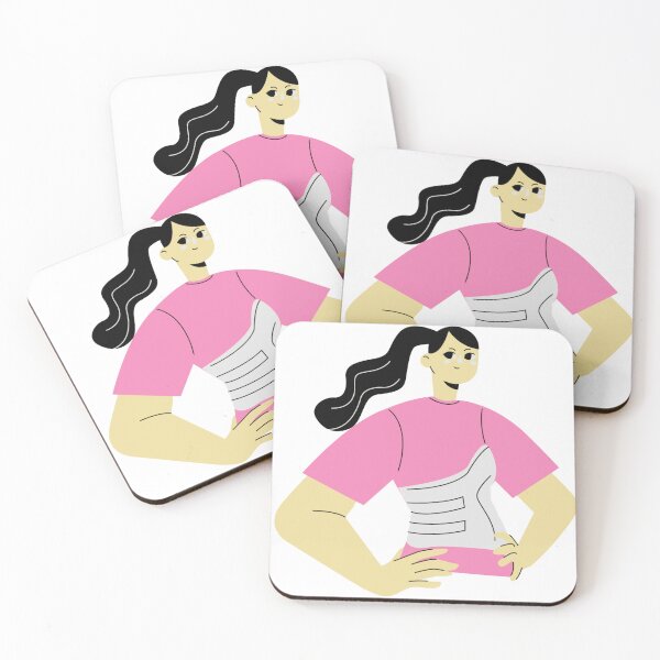 Item preview, Woman with scoliosis in a brace designed and sold by Beautyqueens Beautys.