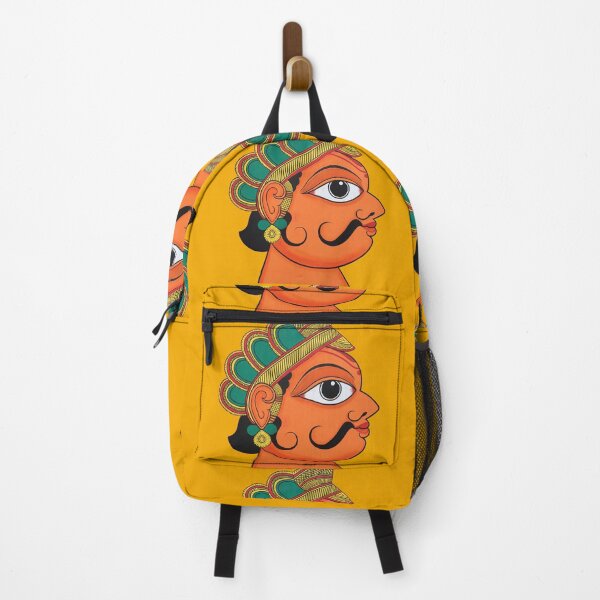 Item preview, Indian folk art face of man, male face, mustache face, king face, indian art designed and sold by gopalpjoshi.