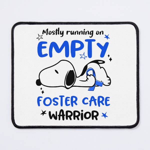 Item preview, Mostly Running on Empty Foster Care Warrior designed and sold by Wlsnpeggy.