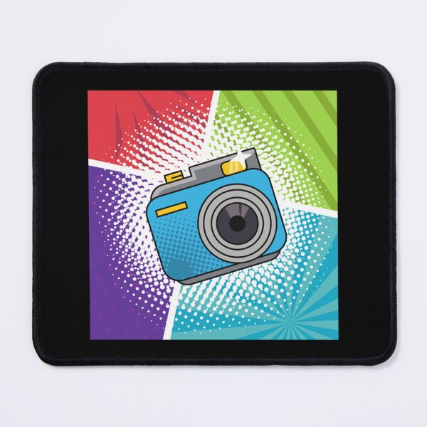 Item preview, Pop Art Retro Camera Racerback Tank Top designed and sold by donniejeanjr6.