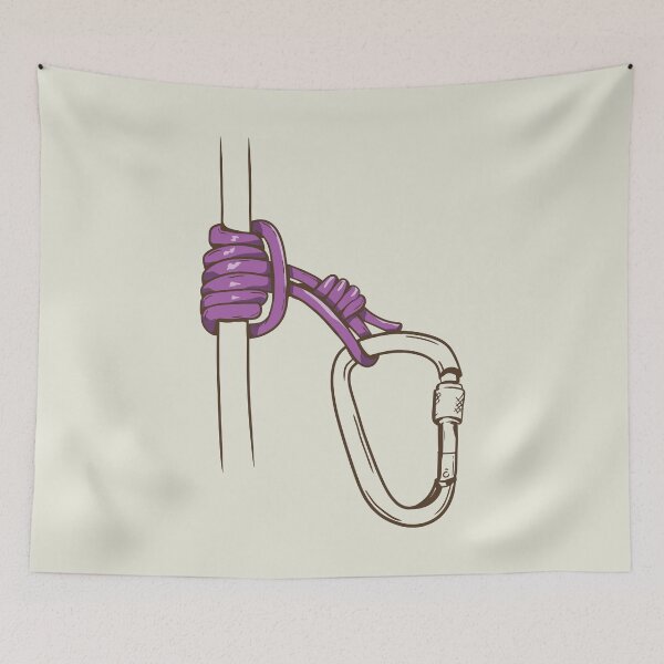 Item preview, Rock Climbing Prusik Knot and Rope designed and sold by piedaydesigns.