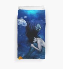 Geschenkidee fuer Angler Duvet Cover