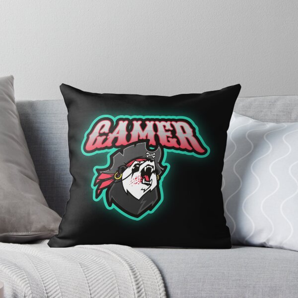 Item preview, Gamer with Panda having Pirate Look designed and sold by PRIVARSHU.