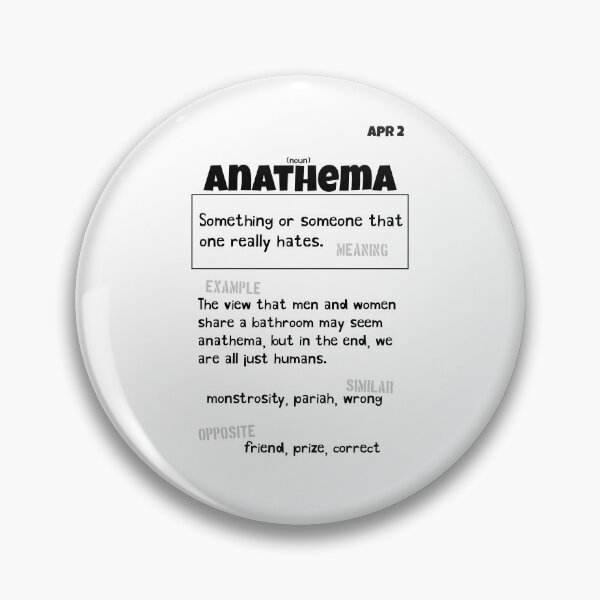 Item preview, April 2 Anathema designed and sold by Square Root of Squid.