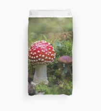 Geschenkidee fuer Pilzsammler Duvet Cover