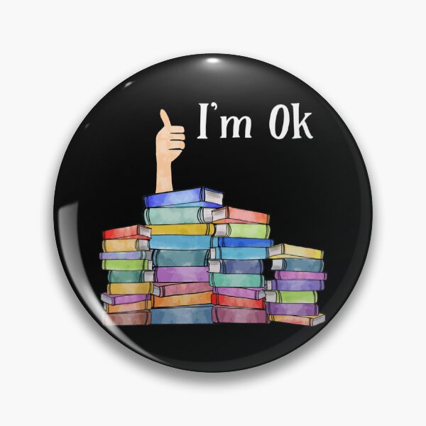 Item preview, Reading Book Lovers I'm Ok National Book Lovers Day  designed and sold by EuphemiaShop.