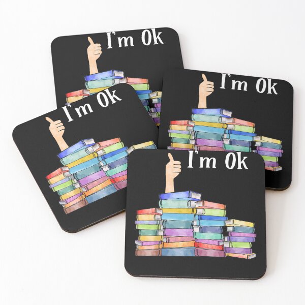 Item preview, Reading Book Lovers I'm Ok National Book Lovers Day  designed and sold by EuphemiaShop.