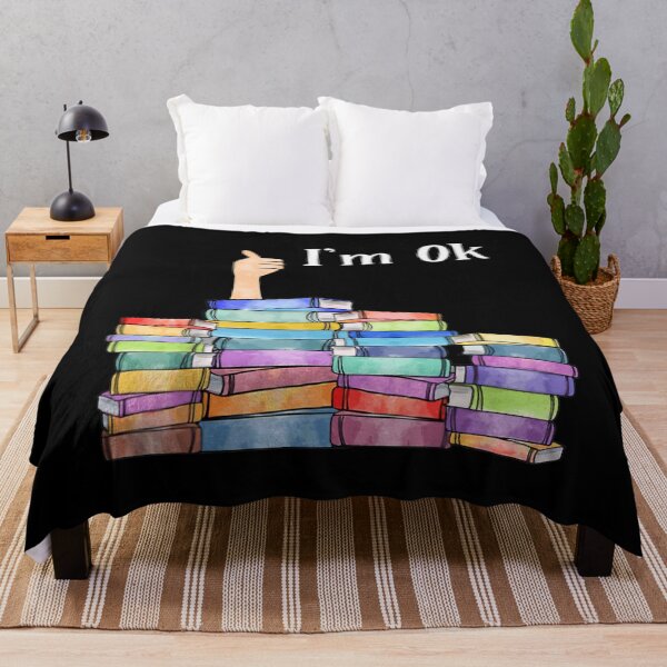 Item preview, Reading Book Lovers I'm Ok National Book Lovers Day designed and sold by EuphemiaShop.