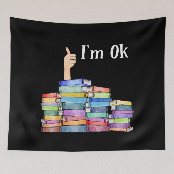Item preview, Reading Book Lovers I'm Ok National Book Lovers Day  designed and sold by EuphemiaShop.