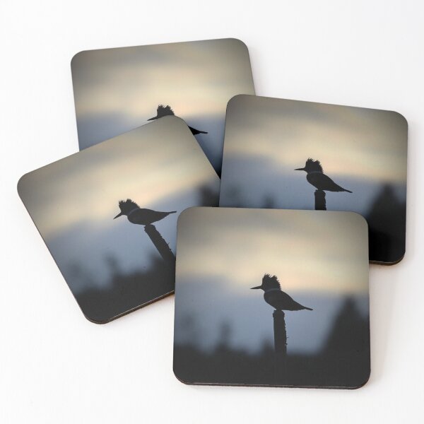 Item preview, Kingfisher Silhouette  designed and sold by Sandi Walmsley.