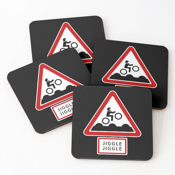 Item preview, Bumpy Road Sign - Jiggle Jiggle designed and sold by Clusterfudge.