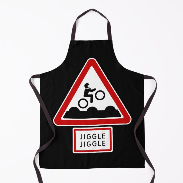Item preview, Bumpy Road Sign - Jiggle Jiggle designed and sold by Clusterfudge.