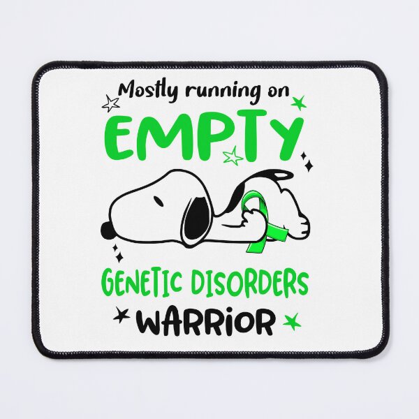 Item preview, Mostly Running on Empty Genetic Disorders Warrior designed and sold by Wlsnpeggy.