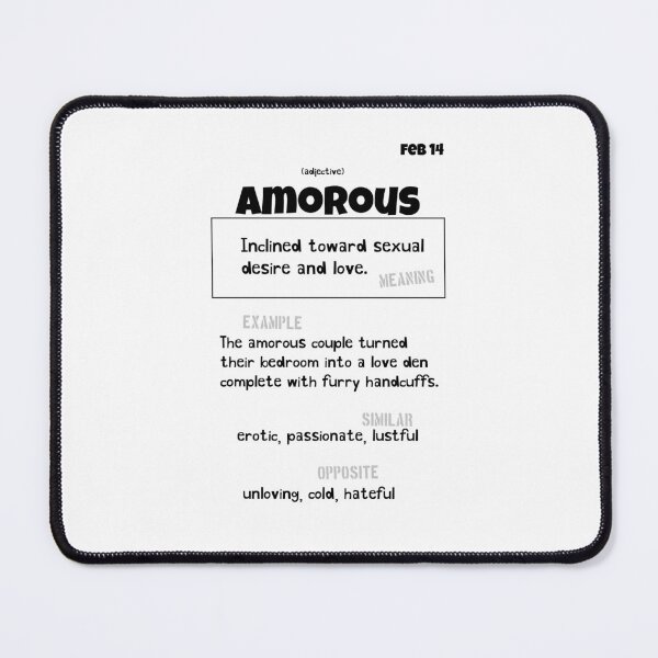 Item preview, February 14 Amorous designed and sold by Square Root of Squid.