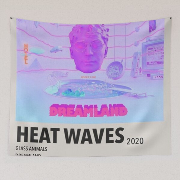 Item preview, heat waves   designed and sold by noreenswansoon.
