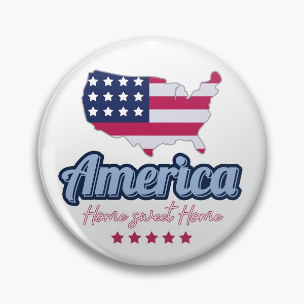 Item preview, USA Home Sweet Home  designed and sold by onzpacesdesign.