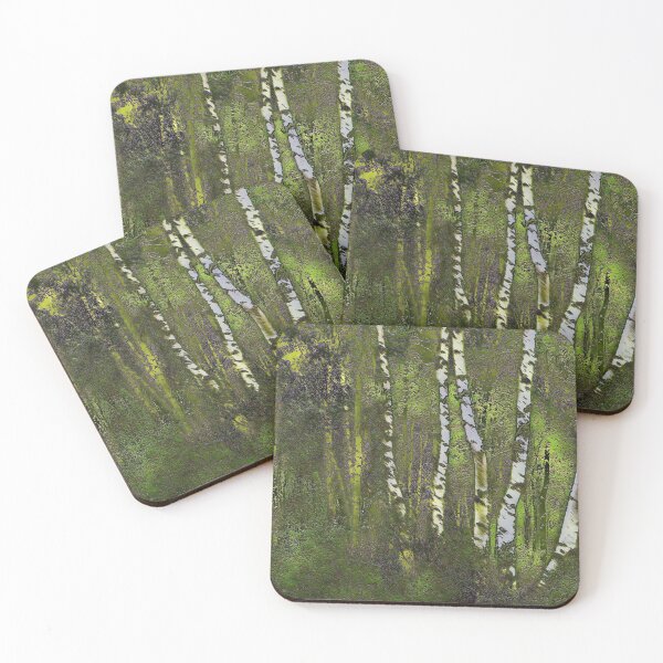 Item preview, Birches in the spring designed and sold by Marlies Odehnal.