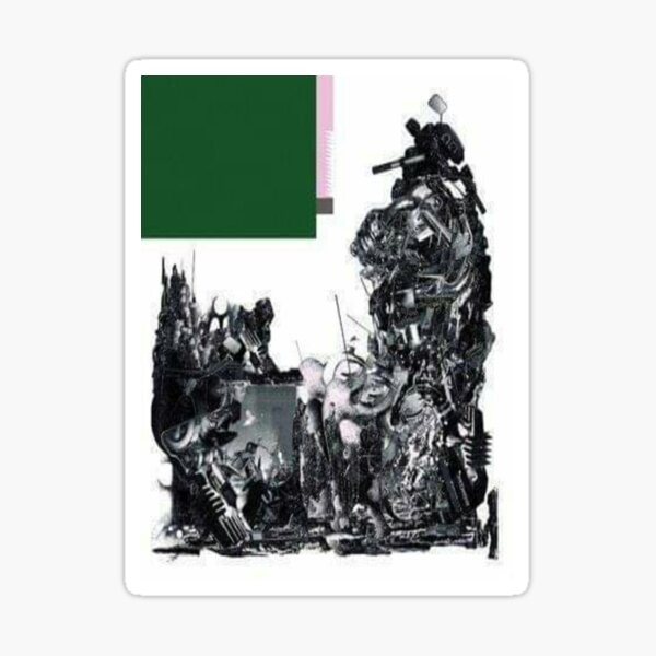 "Black midi" Sticker for Sale by collinsdrawings Redbubble