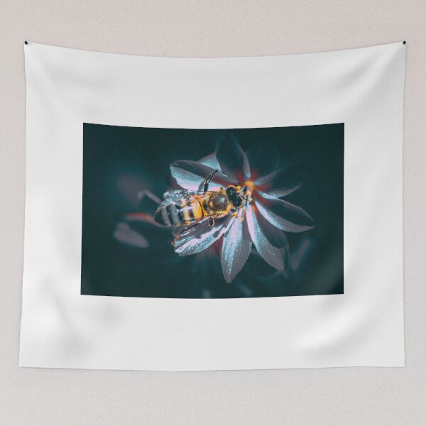 Item preview, Bee on flower  designed and sold by Sandi Walmsley.