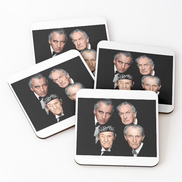 Item preview, Horror Stars Peter Cushing Christopher Lee Vincent Price John Carradine, Hot Summer designed and sold by KENNESTORE.