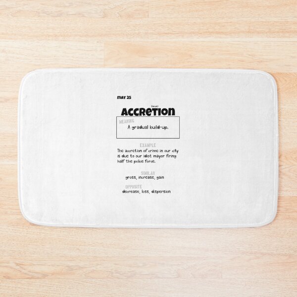Item preview, May 25 Accretion designed and sold by Square Root of Squid.
