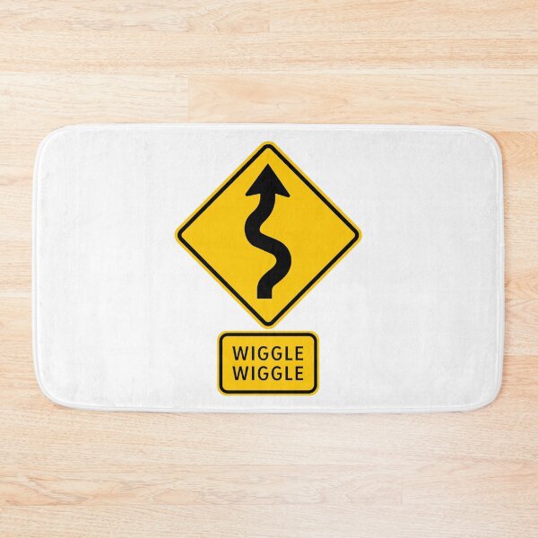 Item preview, Winding Road Sign - Wiggle Wiggle designed and sold by Clusterfudge.