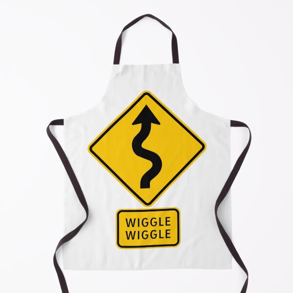 Item preview, Winding Road Sign - Wiggle Wiggle designed and sold by Clusterfudge.