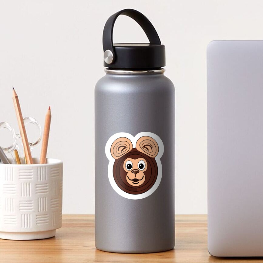 "Monkey zoo pals sticker" Sticker for Sale by MelonCat18 Redbubble