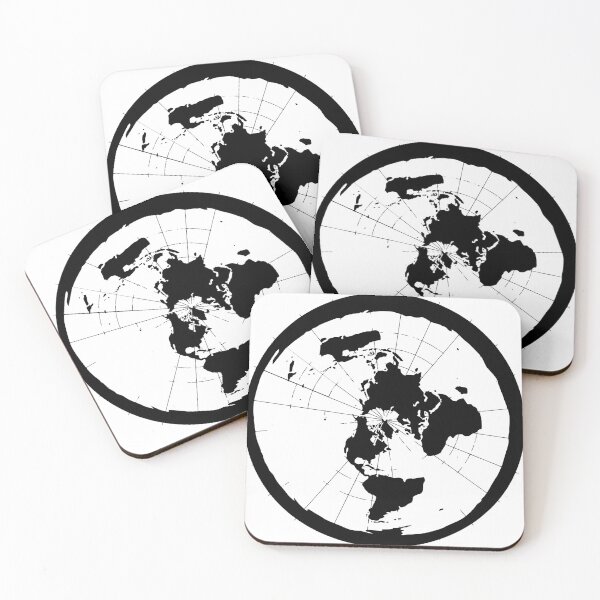 Item preview, Flat Earth Map, Truth seeker, Printed Truth Gift Idea! designed and sold by printedtruth.