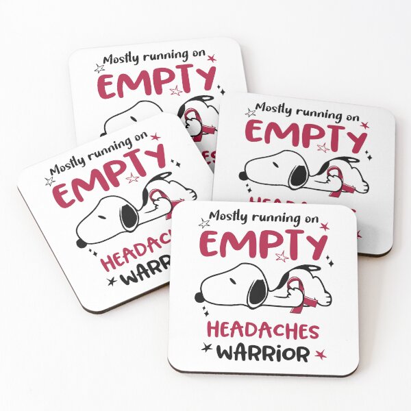 Item preview, Mostly Running on Empty Headaches Warrior designed and sold by Wlsnpeggy.