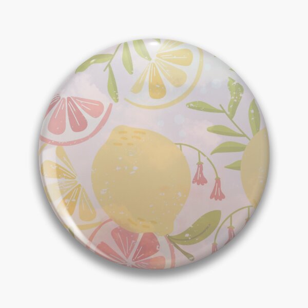 Item preview, romantic summer lemon in the ocean pattern designed and sold by Beeroclock.