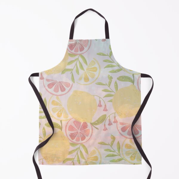 Item preview, romantic summer lemon in the ocean pattern designed and sold by Beeroclock.