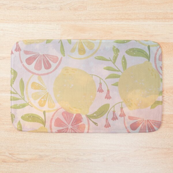 Item preview, romantic summer lemon in the ocean pattern designed and sold by Beeroclock.