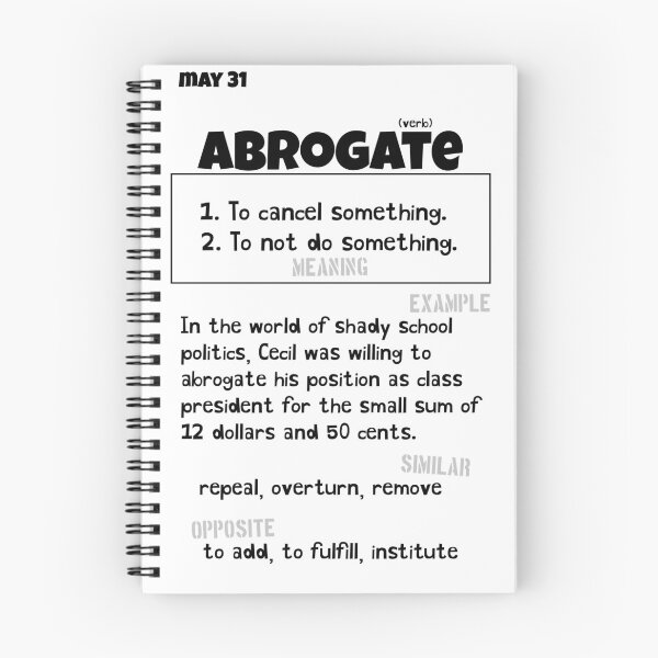 Item preview, May 31 Abrogate designed and sold by Square Root of Squid.