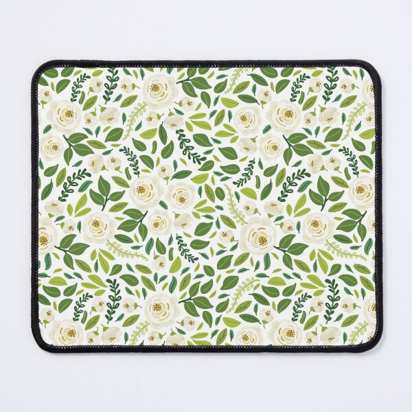 Item preview, Green Floral Pattern designed and sold by The Hobbyist Vancouver.