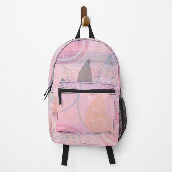Item preview, pink romantic summer lemon in the sea pattern designed and sold by Beeroclock.