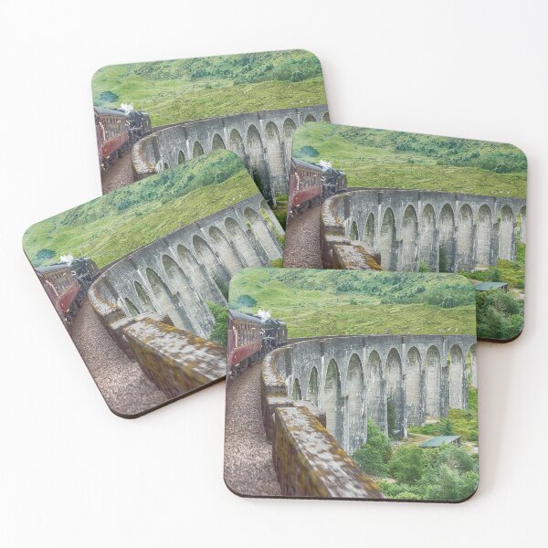 Item preview, The 'Jacobite' on the Glenfinnan Viaduct, Scotland designed and sold by Mark Higgins.