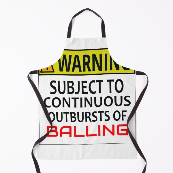 Item preview, WARNING SUBJECT TO CONTINUOUS OUTBURSTS OF BALLING designed and sold by AVOGATO KITTY KAT  CAT.