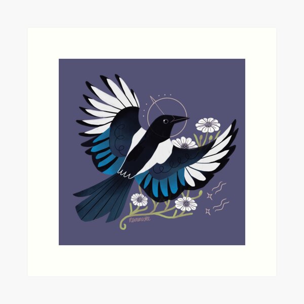 Item preview, Familiar - European Magpie designed and sold by straungewunder.